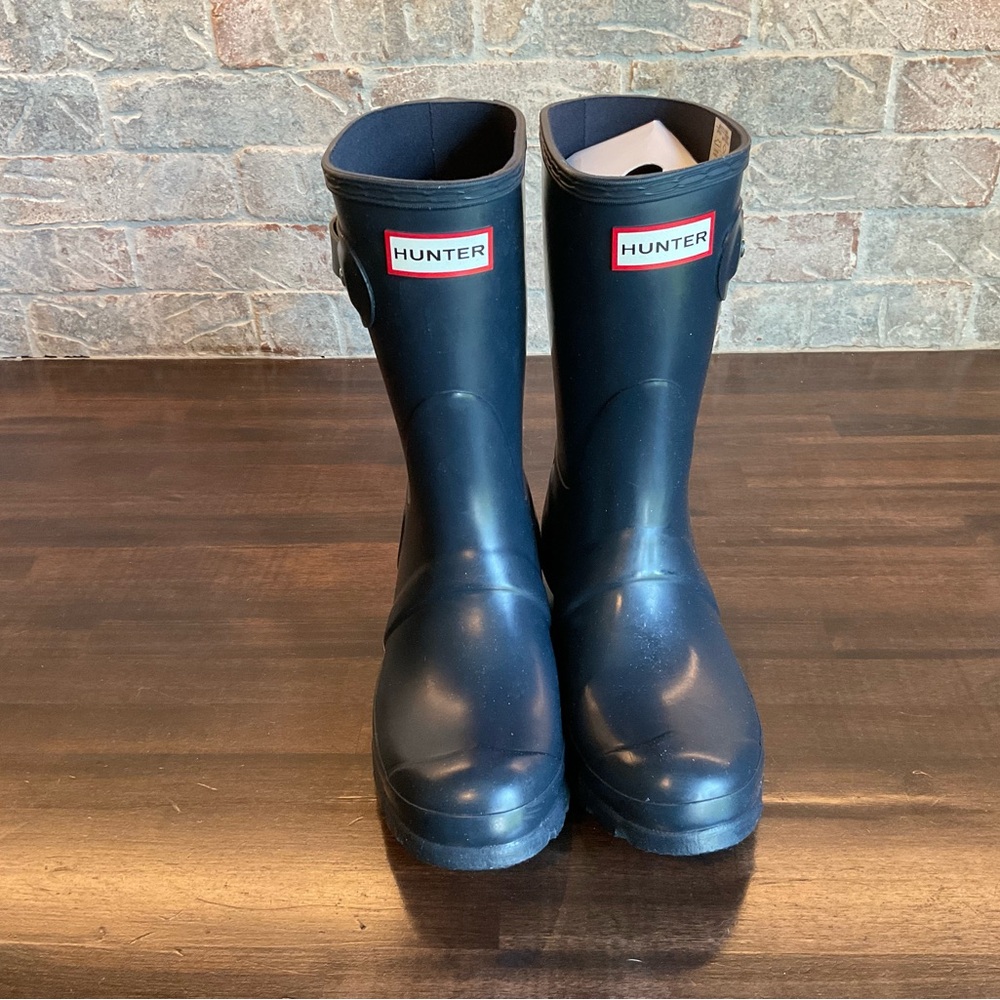 Hunter Calf High rain boots New!!!